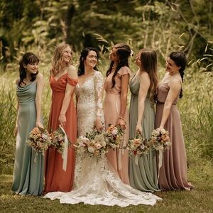 Birdie Grey Bridesmaids Dress Terracotta